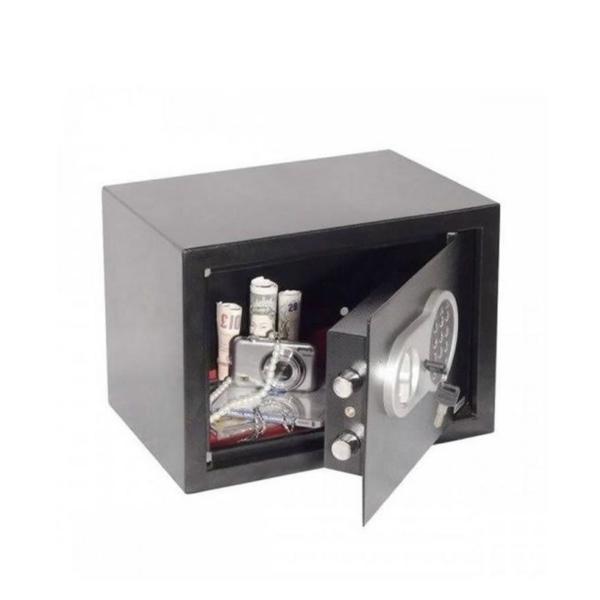 23 x 17 x 17 cm Digital Electronic Safe Security Box – 4.6L Compact Steel Safe with Keypad Lock