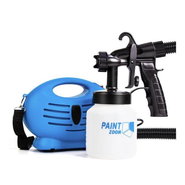 Paint Zoom Electric Paint Sprayer – Compact Spray Gun for Walls, Furniture & DIY Projects – No More Rollers or Brushes