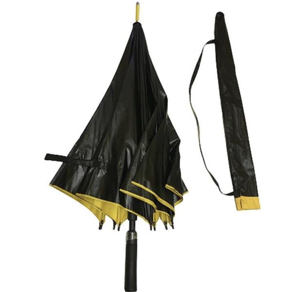 62-Inch Windproof Double Canopy Golf Umbrella with Automatic Open – UV Protection & Ergonomic Grip