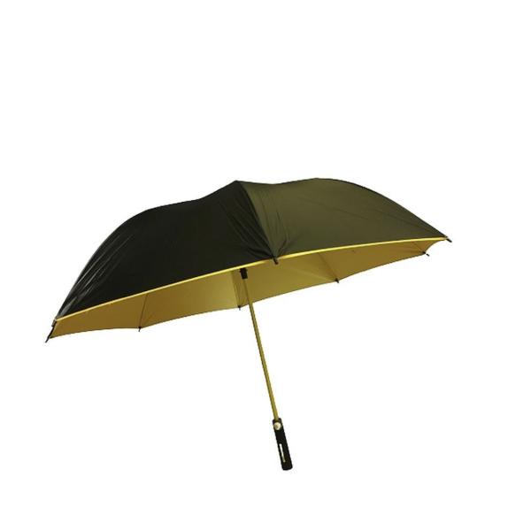 62-Inch Windproof Double Canopy Golf Umbrella with Automatic Open – UV Protection & Ergonomic Grip