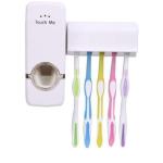 Plastic Toothbrush Holder – Compact Bathroom Organizer for Toothbrushes & Toothpaste