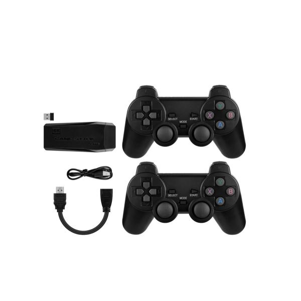 4K VX Game Console with Wireless Controllers – Black (VX‑157‑BK)