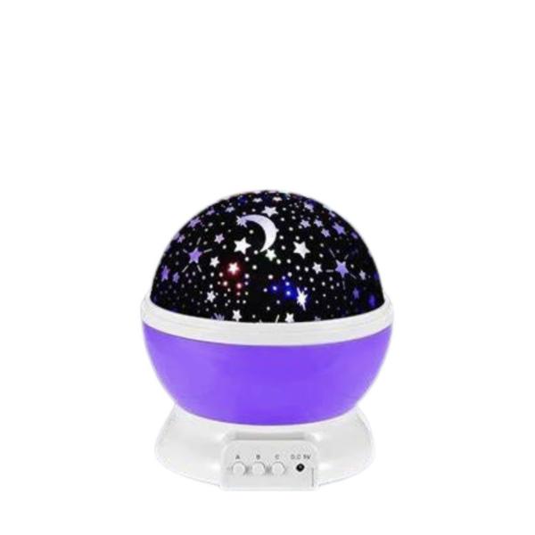 PM-085 Star Master Rotating Projection Lamp – Purple Galaxy Night Light for Kids with 360° Rotation & LED Starry Sky Projection