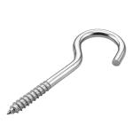 Shind 4.2 x 75mm Silver Screws with Hooks – 61pcs Durable & Versatile Set