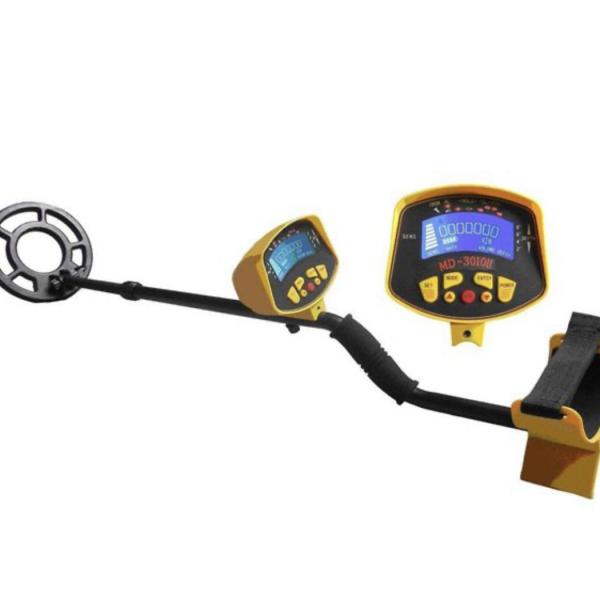 Deep Ground Sensitive 3010II Metal Detector – Gold Digger Light Hunter with LCD Display & Adjustable Stem