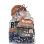 Shind 3.8 x 65mm Silver Screws With Hooks – Pack of 85