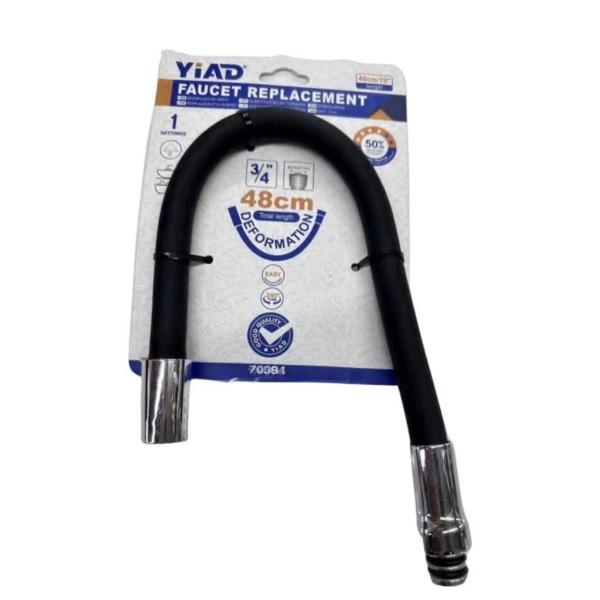 Yiad 48 cm Faucet Replacement – Long Extension Spout, Durable & Easy-Swap