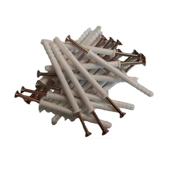 RIGGER Nail-In Anchors 5 mm × 35 mm – Heavy-Duty Bulk Pack of 100 Hammer-Drive Fixings