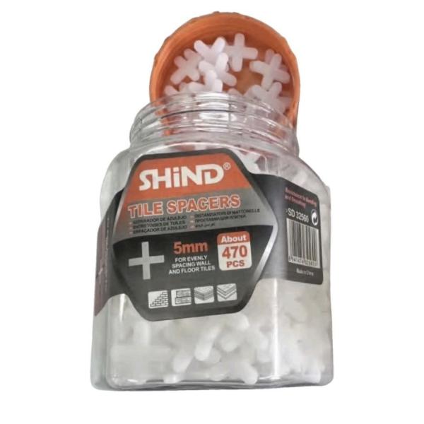Shind 5mm Tile Spacers Pack – Approx. 470pcs