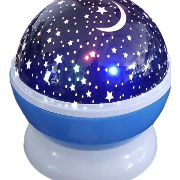 PM-085 Star Master Rotating Projection Lamp – Purple Night Light Projector with LED Galaxy Stars for Kids & Home Decor