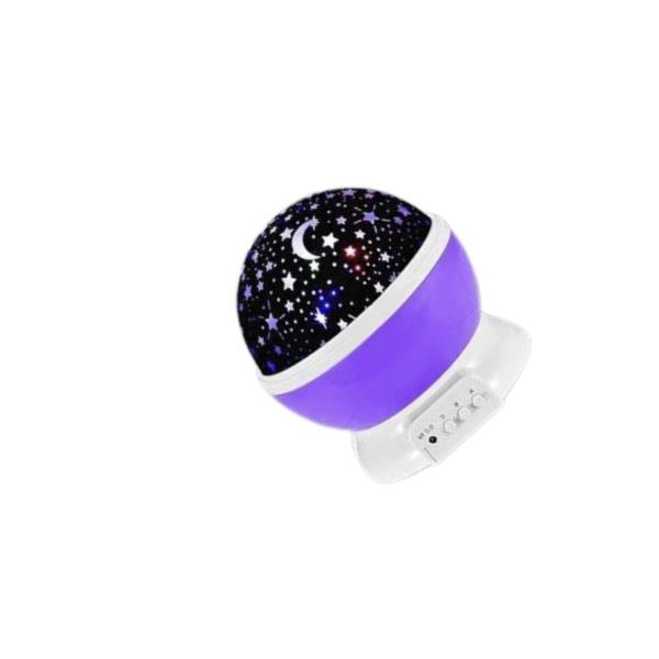 PM-085 Star Master Rotating Projection Lamp – Purple Galaxy Night Light for Kids with 360° Rotation & LED Starry Sky Projection
