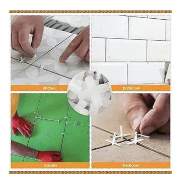 Shind 5mm Tile Spacers Pack – Approx. 470pcs