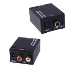 Digital to Analog Audio Converter – Optical (Toslink) to RCA (L/R) for Stereo Sound – GC Model