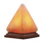 JG20375555 Pyramid Himalayan Salt Lamp – USB Powered RGB Color-Changing Light with Natural Crystal Rock