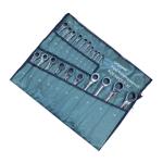 20‑Piece Ratcheting Combination Wrench Set – SAE & Metric Chrome Alloy Hand Tools
