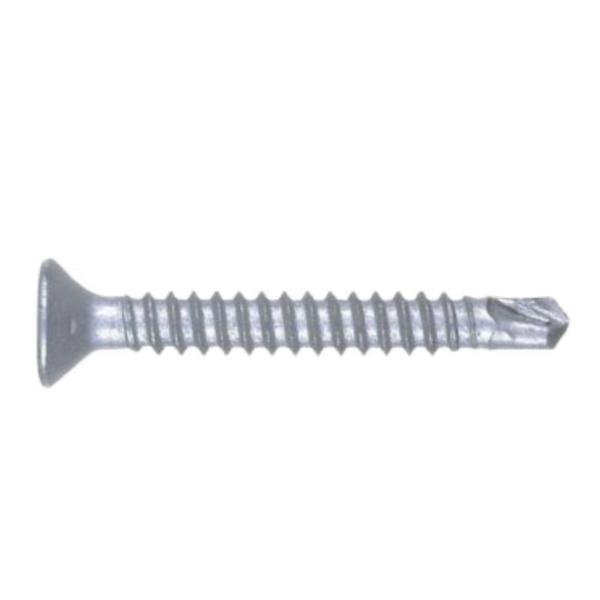 Shind 4.2 x 32mm Silver Self-Drilling Screws – 205-Pack | Durable Steel Fasteners for Metal & Wood Applications
