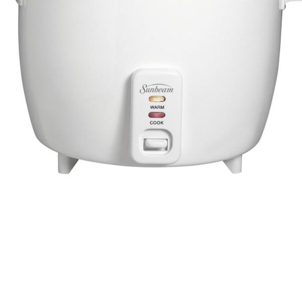 Sunbeam SRC-000A Electric Rice Cooker 1L – Compact Non-Stick Automatic Keep Warm White