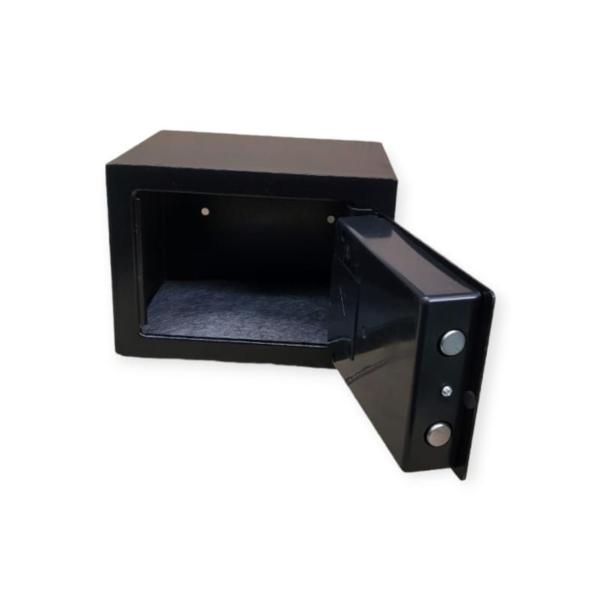 XF0725 17EL Mini Electronic Safe – 4.6L Compact Steel Security Box with Keypad Lock (23x17x17cm)