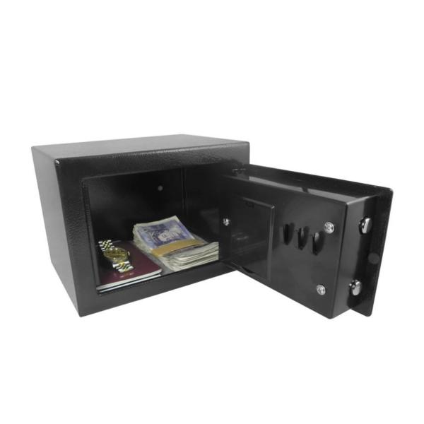 23 x 17 x 17 cm Digital Electronic Safe Security Box – 4.6L Compact Steel Safe with Keypad Lock