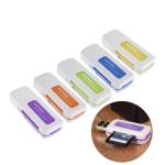 SE-TQ06 4-in-1 USB Memory Card Reader – SD/TF Card Adapter with Micro USB, Type-C & USB Interface – High-Speed Data Transfer